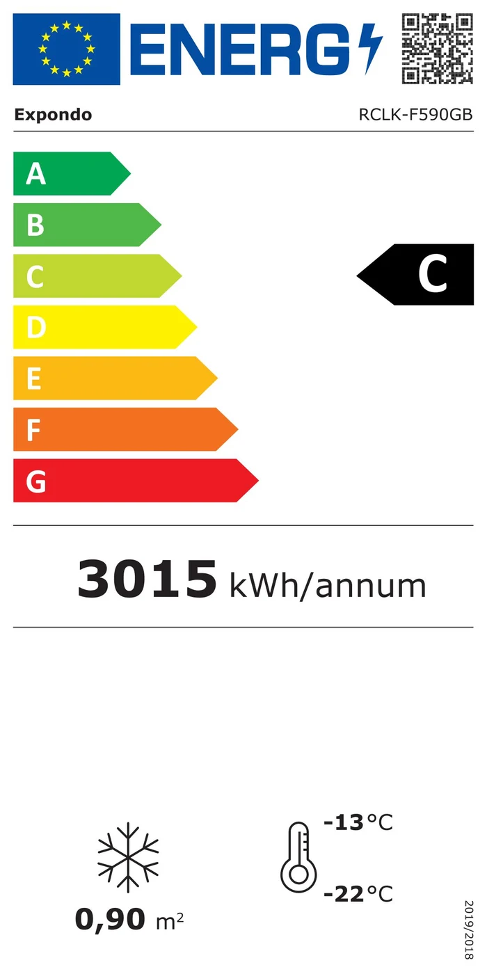 EU-Energielabel – Energieeffizienzklasse C