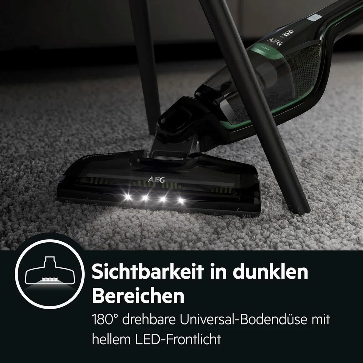AEG CX7-2-45MÖ Akku-Hand- und Stielstaubsauger, 2in1-Funktion, 180°-EasySteer 5