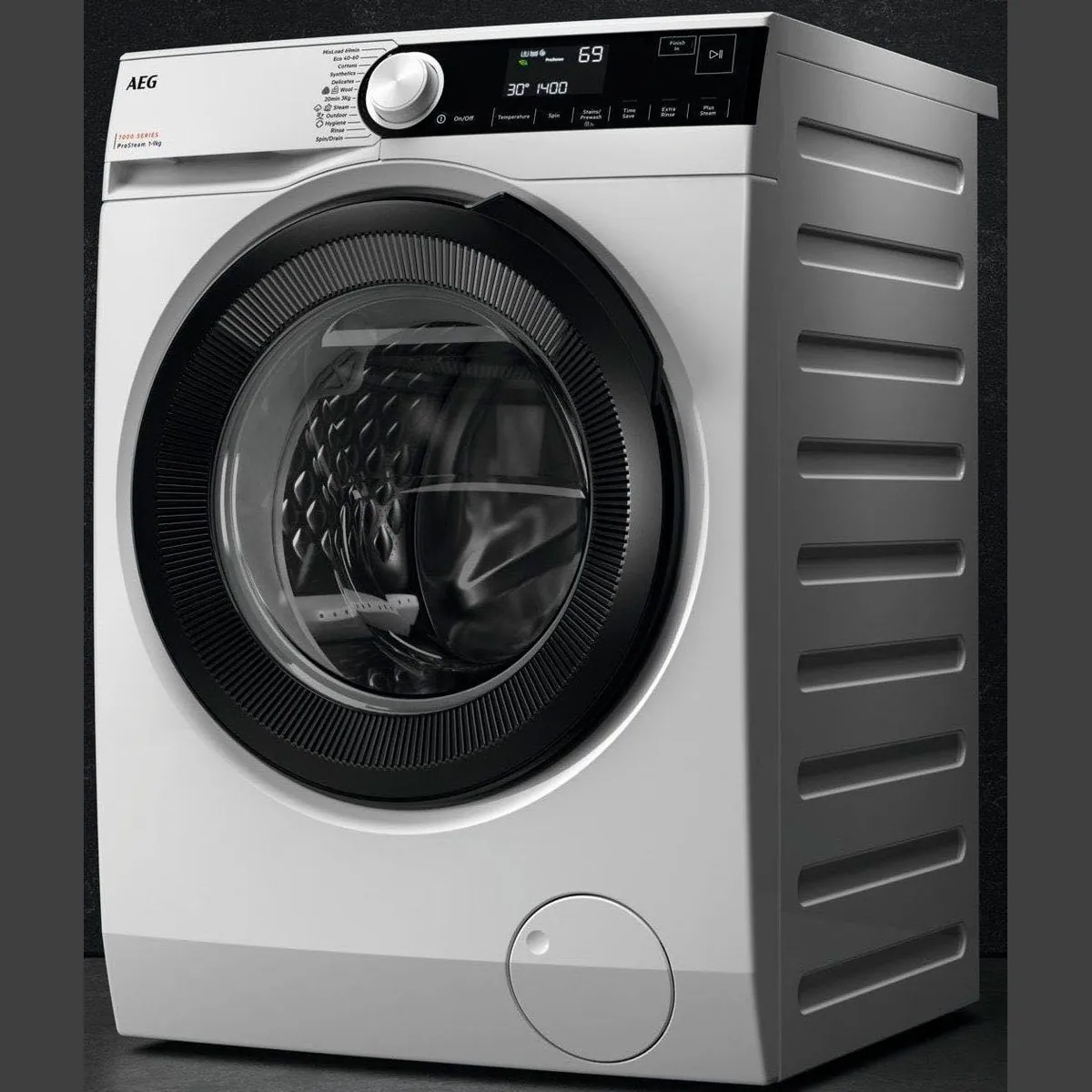 AEG Waschmaschine LR7A70490, ProSteam, Energieeffizienz A — Dampfprogramm, Nachlegefunktion, leiser Invertermotor 2