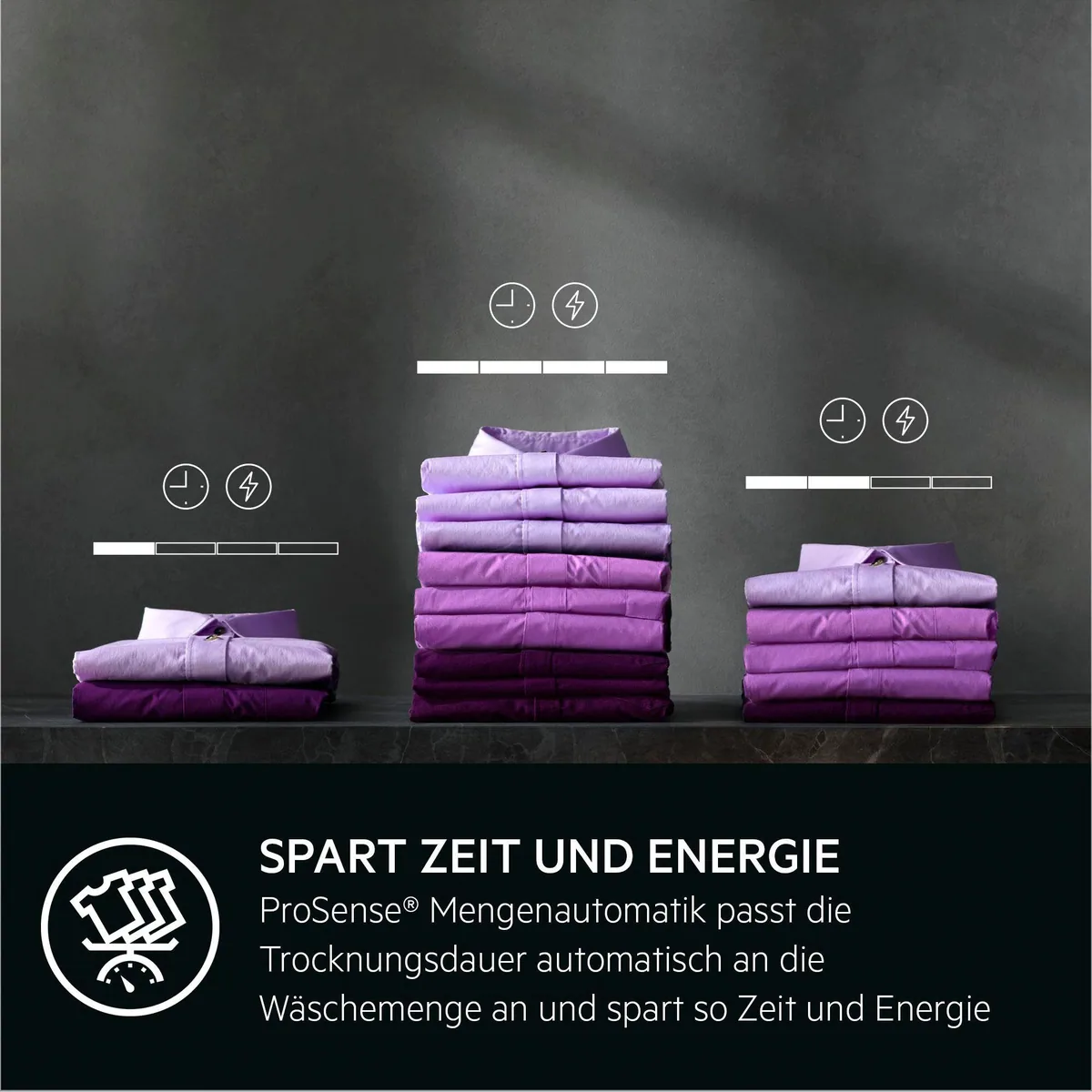 AEG Wärmepumpentrockner TR7T60690, energieeffizient, 9 kg Fassungsvermögen, Knitterschutz 5