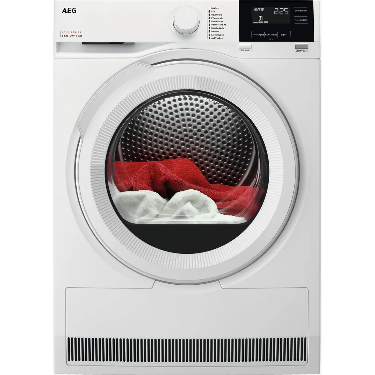 AEG Wärmepumpentrockner TR7T60680, energieeffizient, 8 kg Fassungsvermögen, intelligente ProSense-Technologie