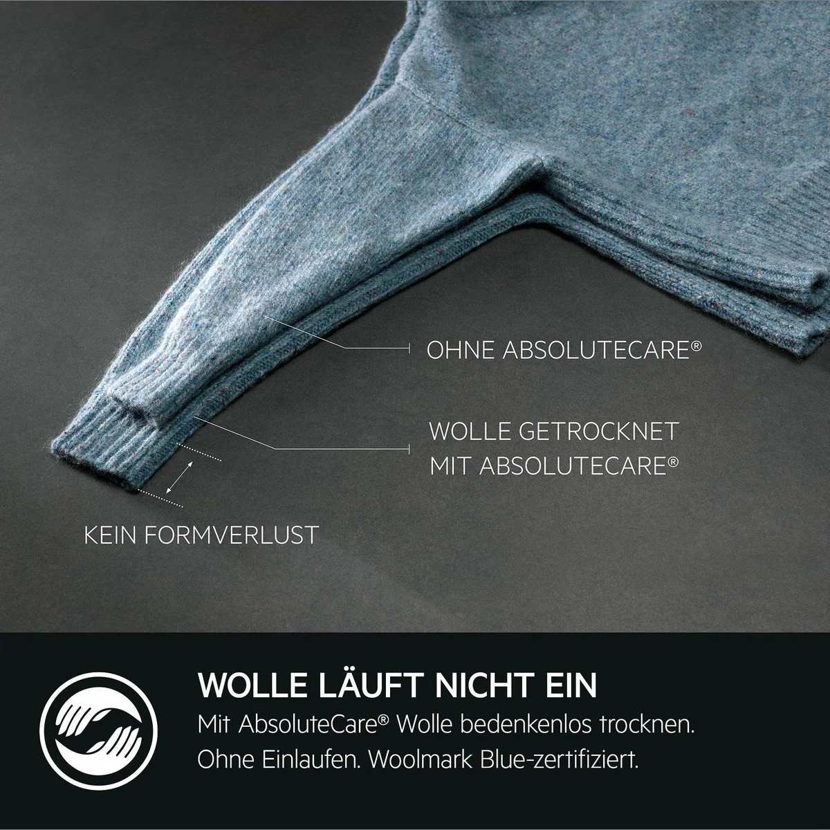 AEG Wärmepumpentrockner 9000 AbsoluteCare Plus TR9W75780, 3D-Scan-Technologie, schonende Trocknung 5