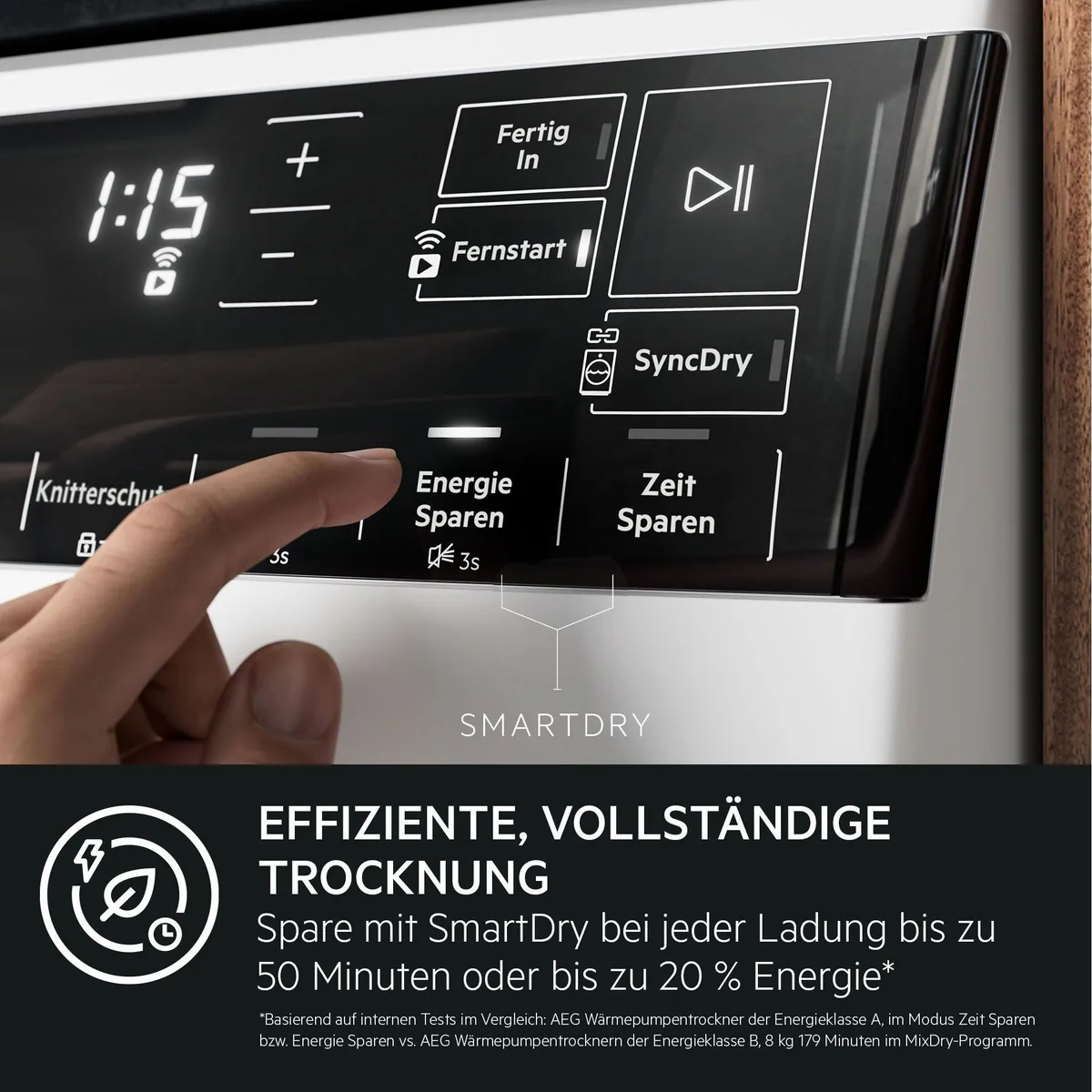 AEG Wärmepumpentrockner 9000 AbsoluteCare Plus, leise, effizient, raumschonend 5