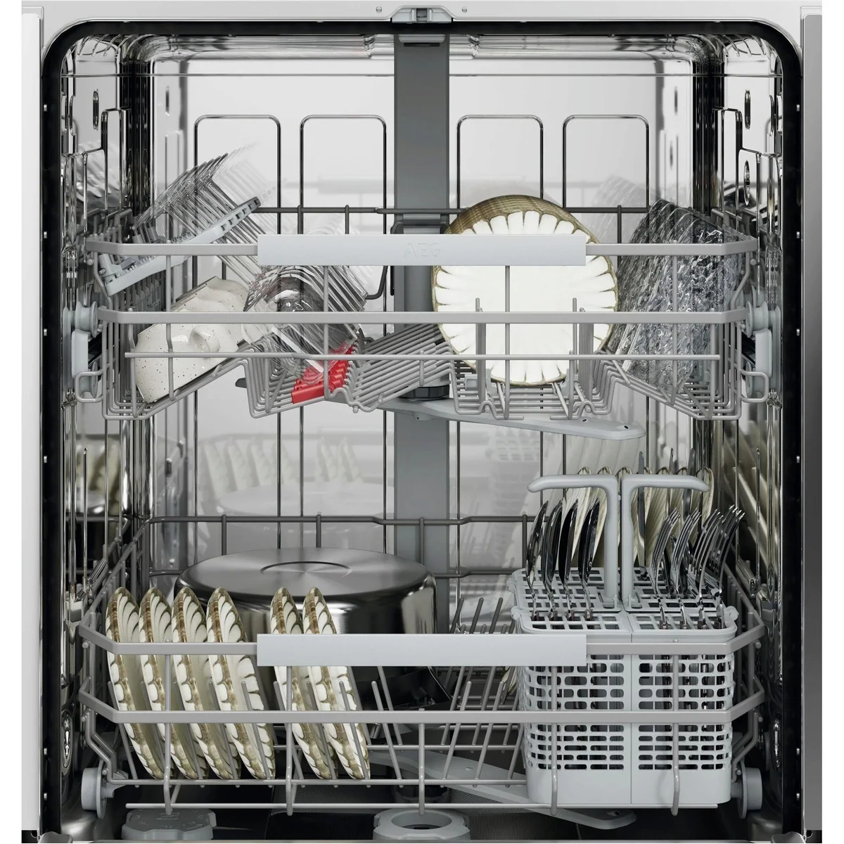 AEG 7000 GI7200A1SC Geschirrspüler, 8,4 l Wasserverbrauch, integriertes Design 3