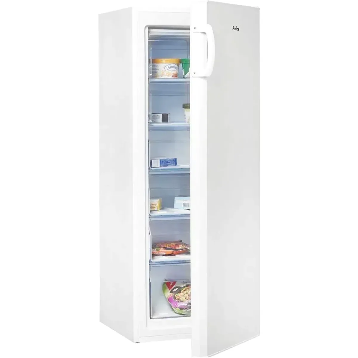Amica GS 324 100 W Gefrierschrank, 4 Schubladen, flexibles Design, hohe Kapazität