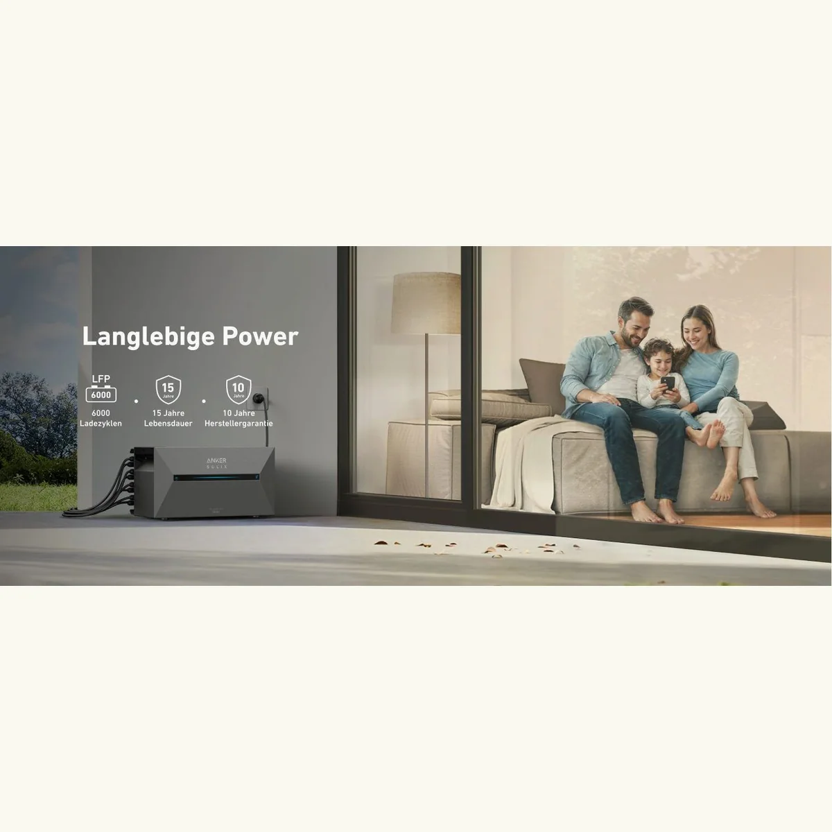 Anker SOLIX Solarbank 2 E1600 Pro, 1,6kWh Kapazität, 1000W Notstromversorgung, Plug&Play 4