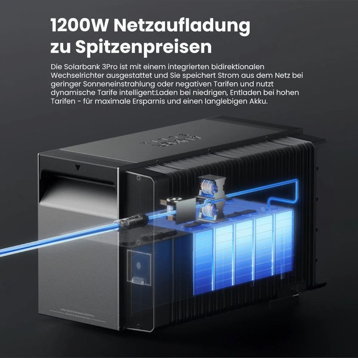 Anker SOLIX Solarbank 3 E2700 Pro, hohe Kapazität, erweiterbar, IP65 Schutz 2