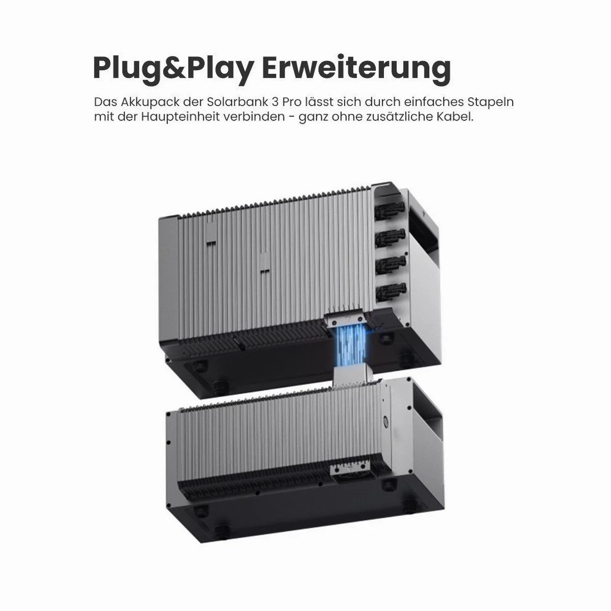 Anker SOLIX Solarbank 3 E2700 Pro, hohe Kapazität, erweiterbar, IP65 Schutz 3
