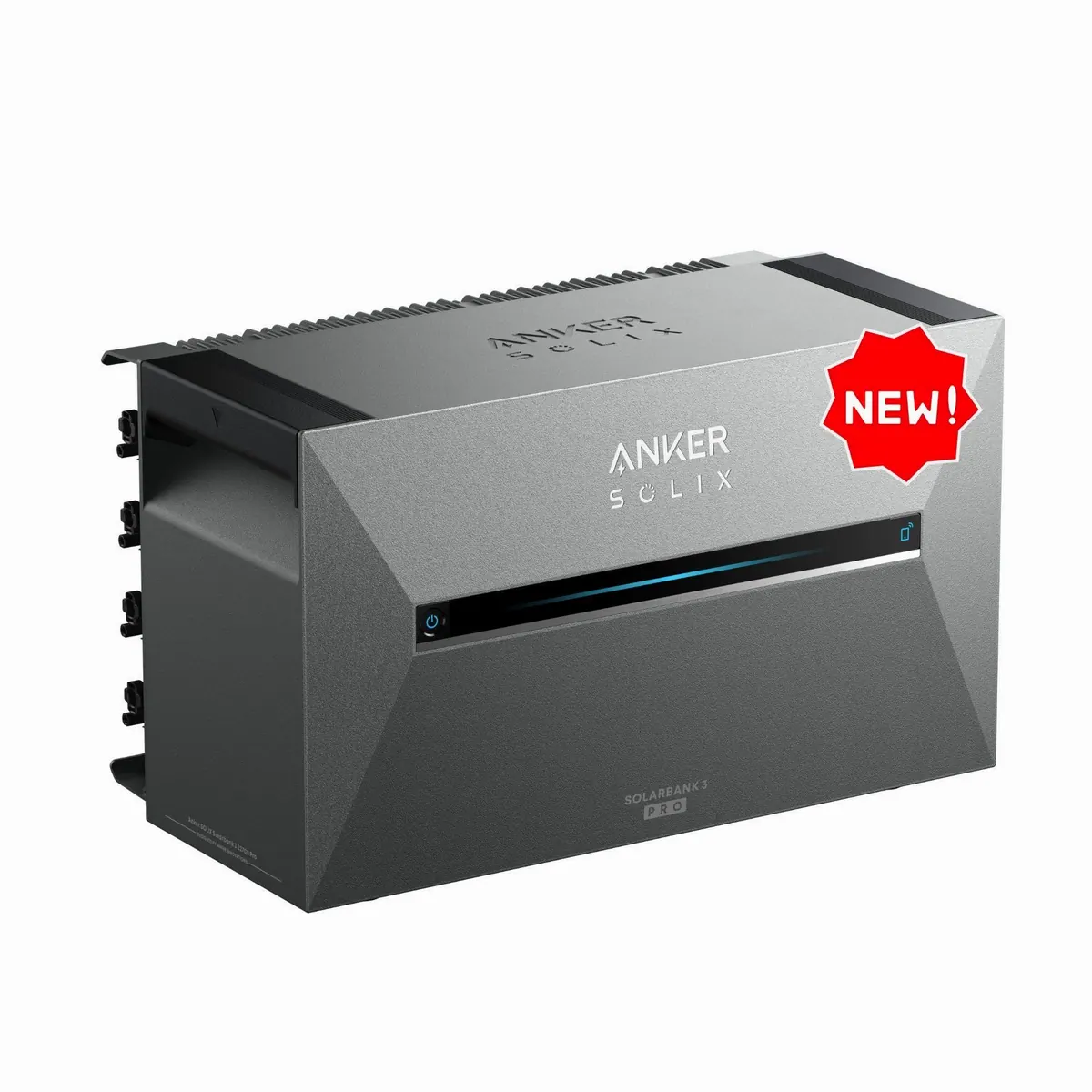 Anker SOLIX Solarbank 3 E2700 Pro, 2.688 kWh Kapazität, KI-optimierte Überwachung, Notstromversorgung