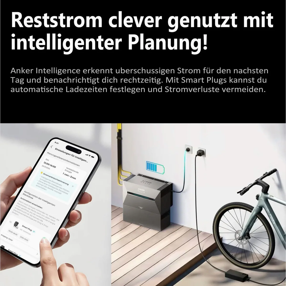 Anker SOLIX Solarbank 3 E2700 Pro, 2.688 kWh Kapazität, KI-optimierte Überwachung, Notstromversorgung 4