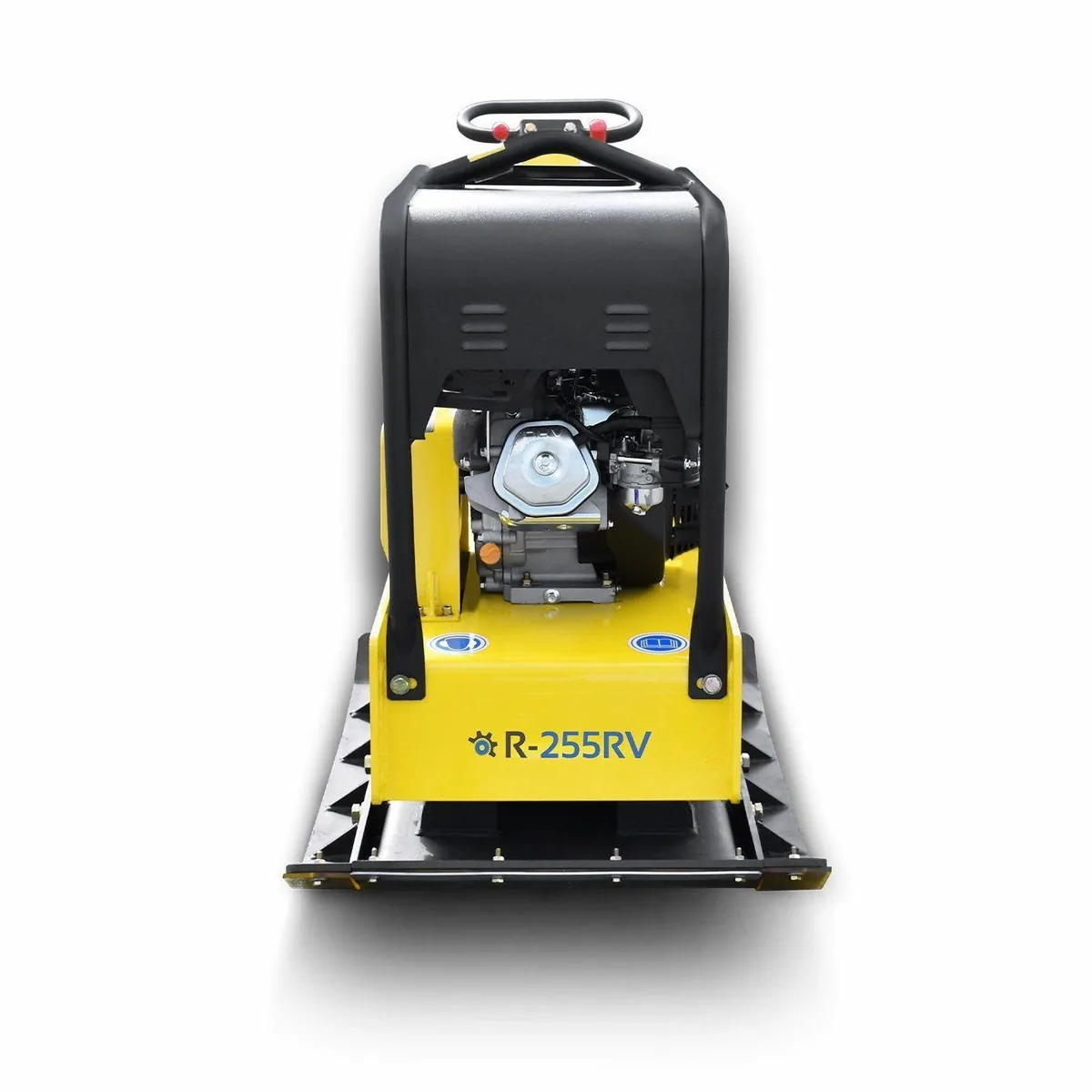 BAMATO Rüttelplatte R-255RV, 3750 vpm, 3-tlg., inklusive Gummimatte und Fahrwerk 2
