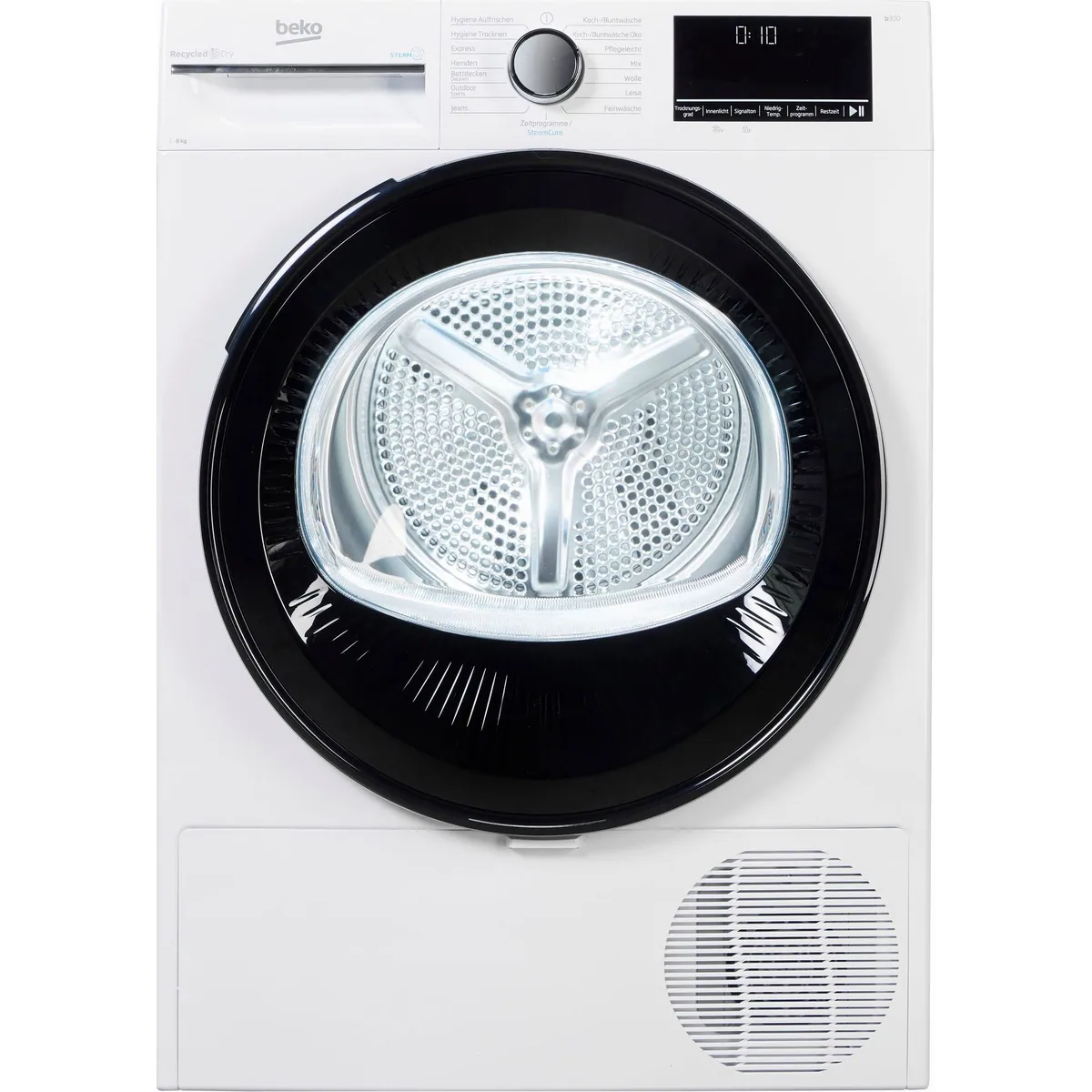 BEKO B3TO82C9W Wärmepumpentrockner, 8 kg Fassungsvermögen, Energieeffizienzklasse C 2