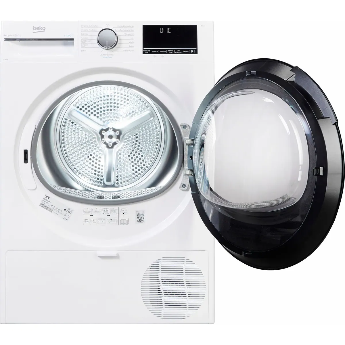 BEKO B3TO82C9W Wärmepumpentrockner, 8 kg Fassungsvermögen, Energieeffizienzklasse C 3