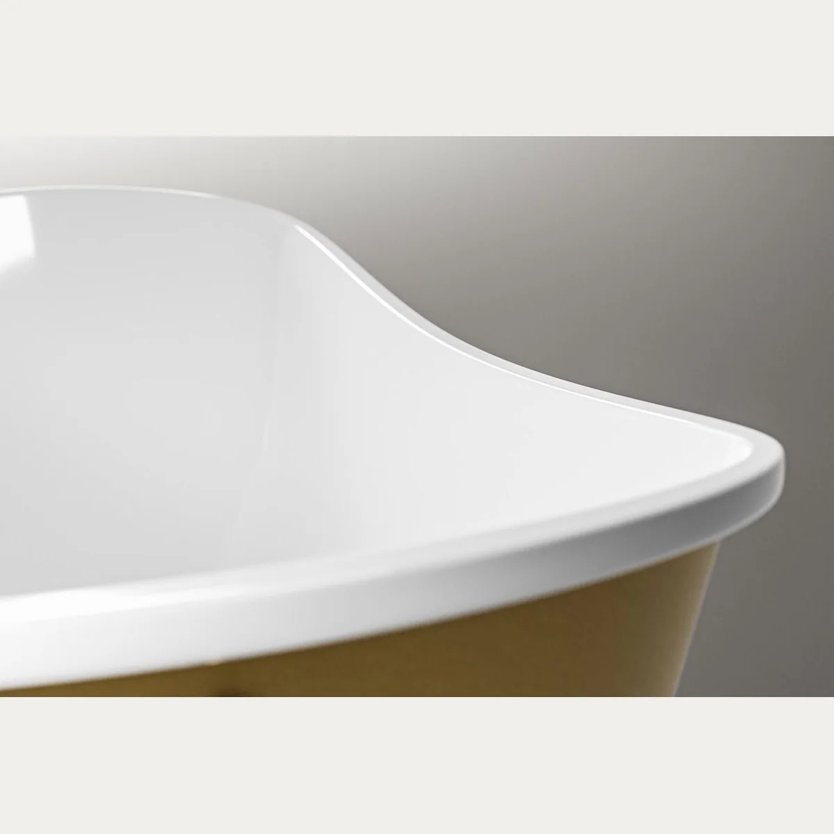 Bernstein PARIS PREMIUM Badewanne, freistehend, oval, Blattgold-Oberfläche 5
