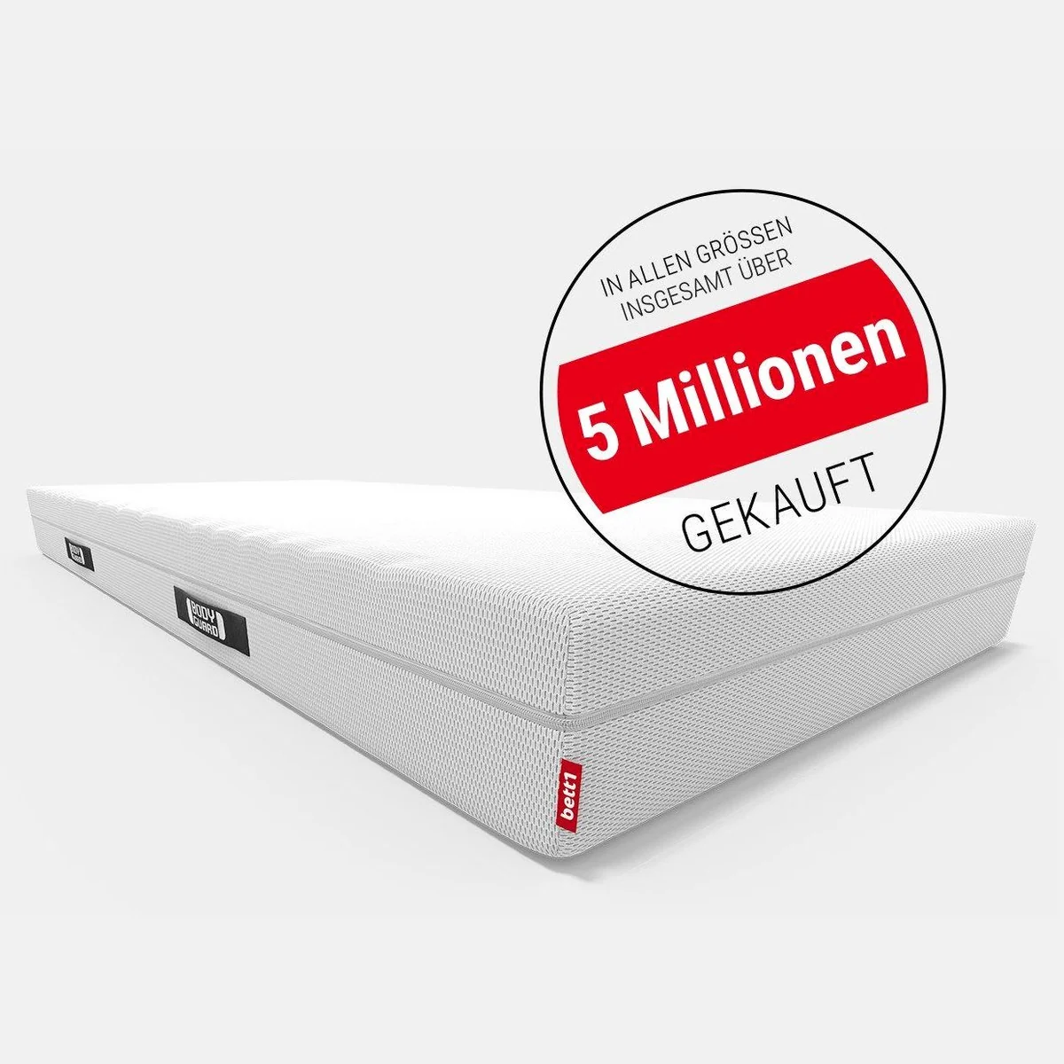 BODYGUARD Anti-Kartell-Matratze, 18,5 cm hoch, atmungsaktiver Funktionsbezug 3