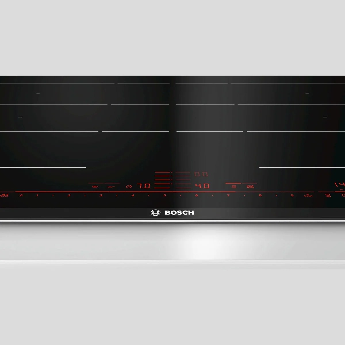 BOSCH Flex-Induktions-Kochfeld PXY875DC1E, intuitive Bedienung, flexible Kochzonen 4