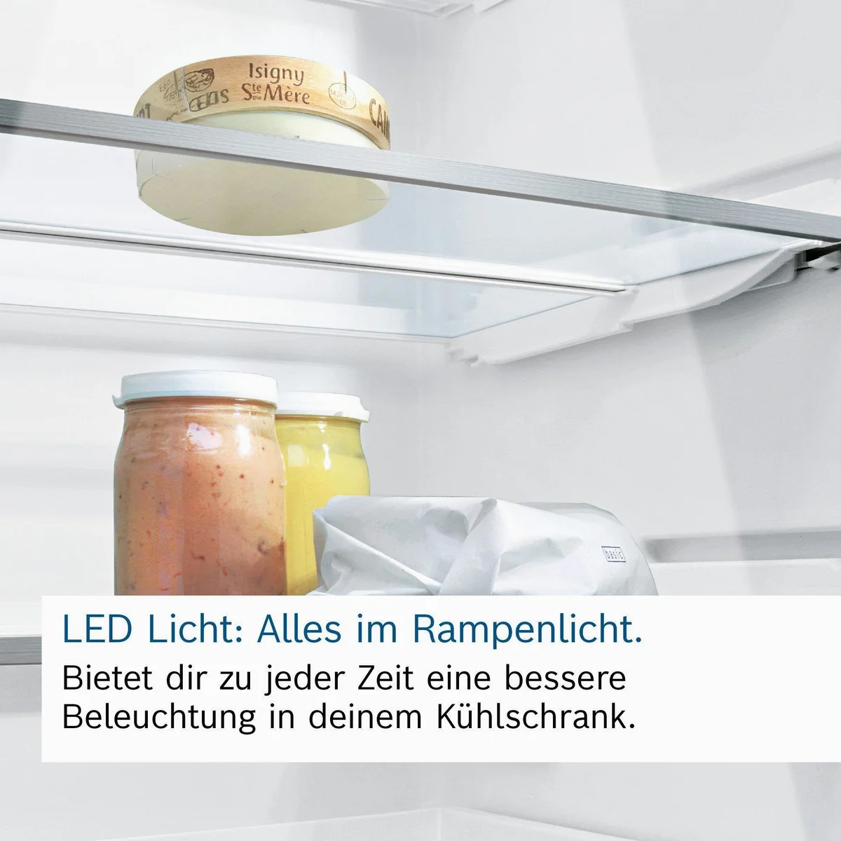 BOSCH Kühl-/Gefrierkombination KGN33NWEB, No Frost, Supergefrier-Funktion, LED-Beleuchtung 2