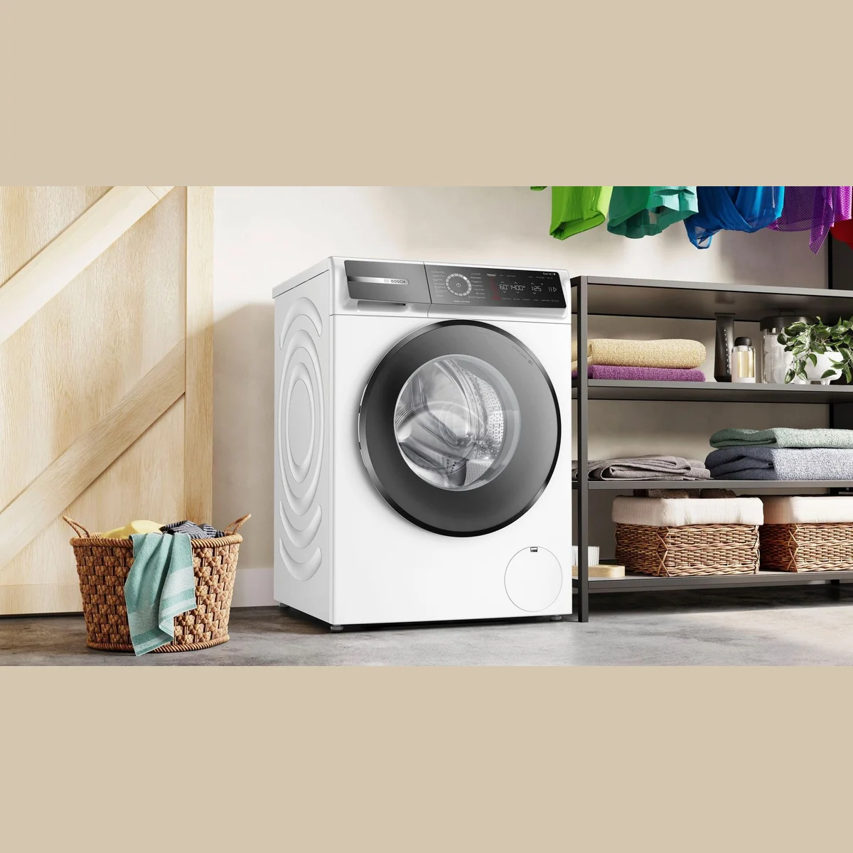 BOSCH WGB244010 Waschmaschine, 9 kg Fassungsvermögen, A Energieeffizienz, AquaStop 5