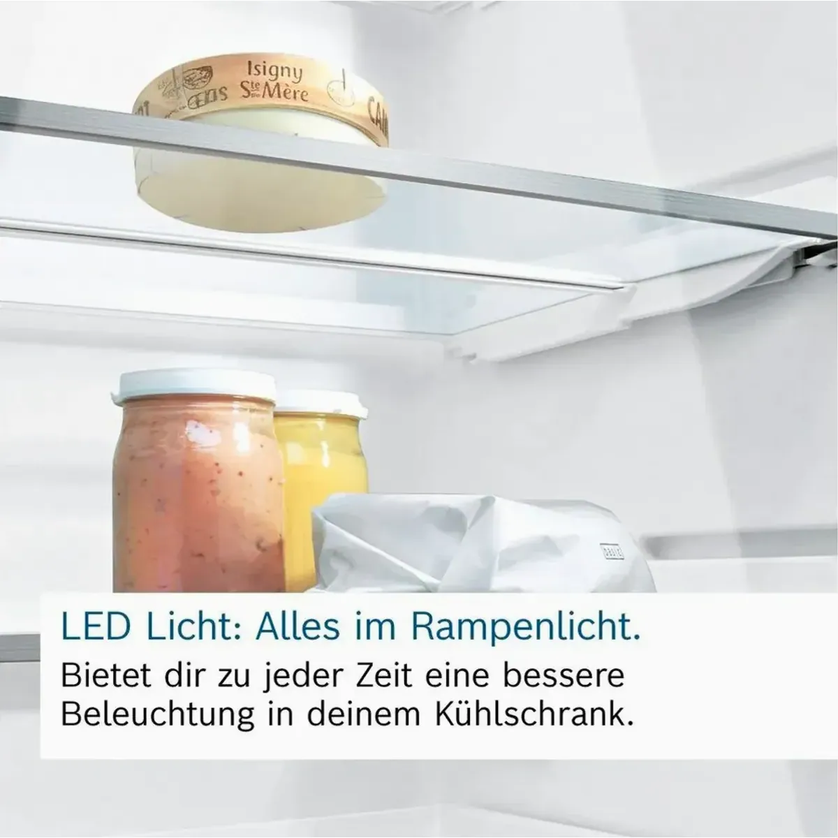 BOSCH KGN39OCAF Kühl-/Gefrierkombination, 360 l Nutzinhalt, Energieeffizienzklasse A, leiser Betrieb 3