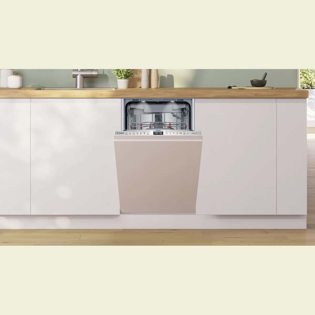 BOSCH Geschirrspüler Serie 6 SPV6EMX09E, 10 Maßgedecke, Time Light 4