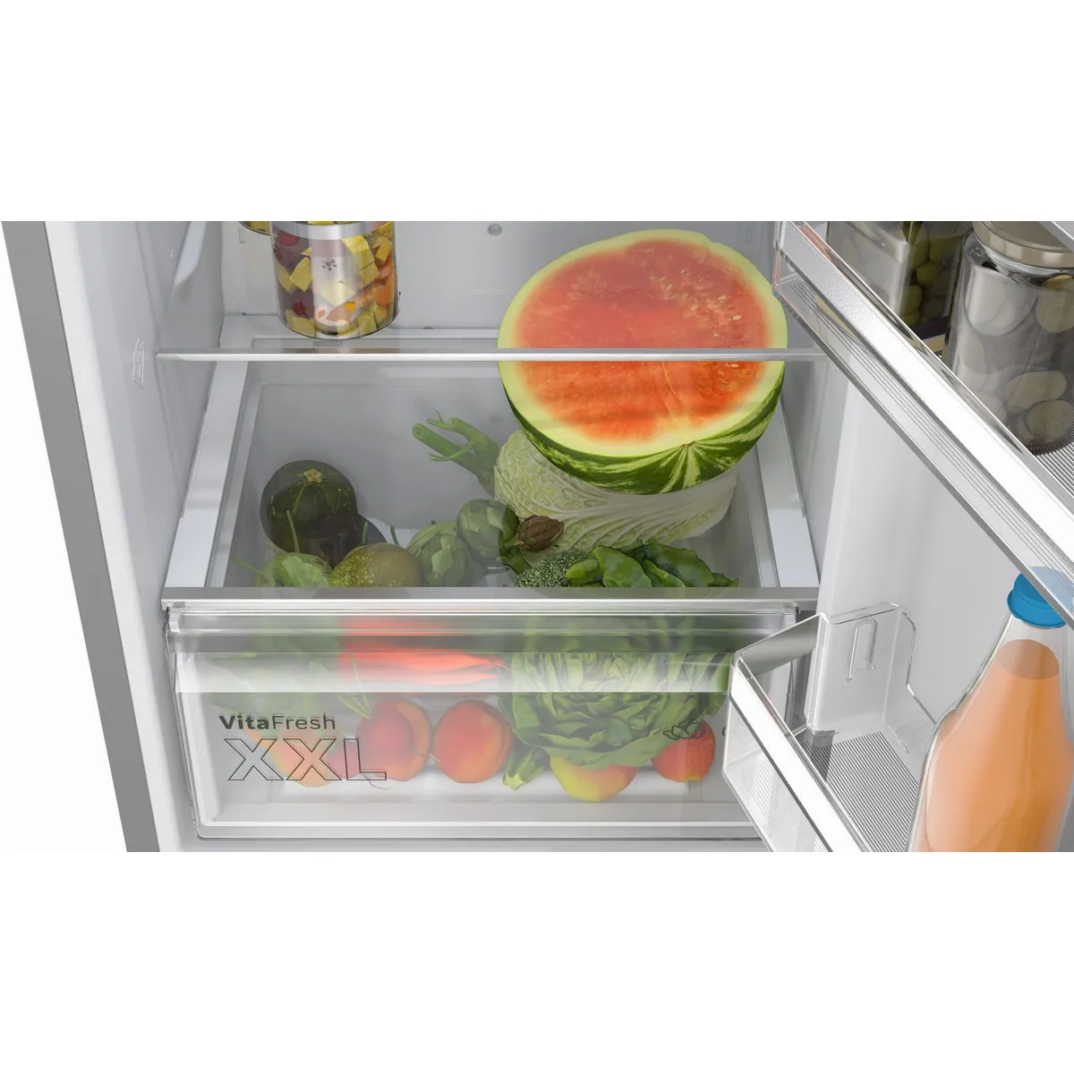 BOSCH KGN392LCG Kühl-/Gefrierkombination, Total No Frost, VitaFresh XXL, 203 cm hoch 4