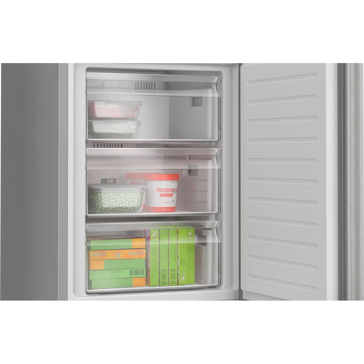 BOSCH KGN392LCG Kühl-/Gefrierkombination, Total No Frost, VitaFresh XXL, 203 cm hoch 5