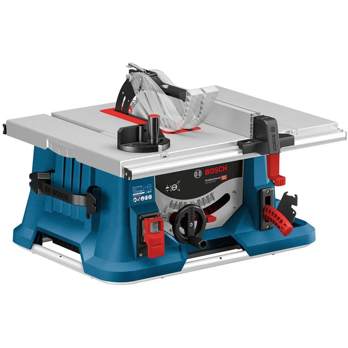 Bosch Professional GTS 635-216 Tischkreissäge, 1600 W, präzise Schnitte bis 70 mm Höhe