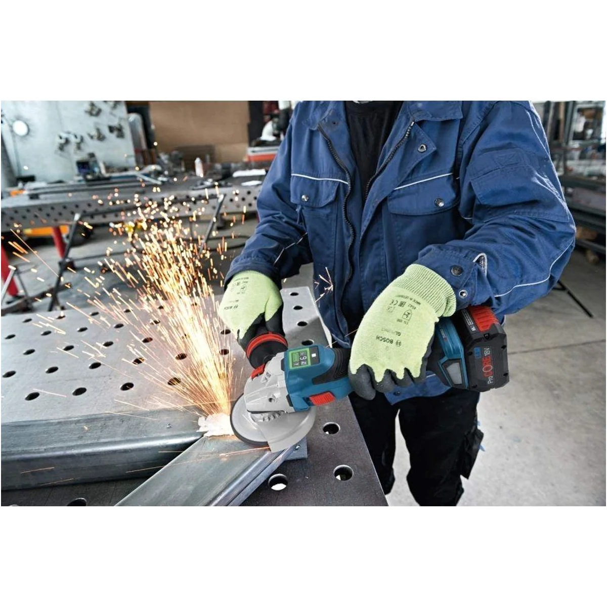 BOSCH BITURBO GWS 18V-15 SC, kabellose Leistung, kompaktes Design, hohe Sicherheit 4