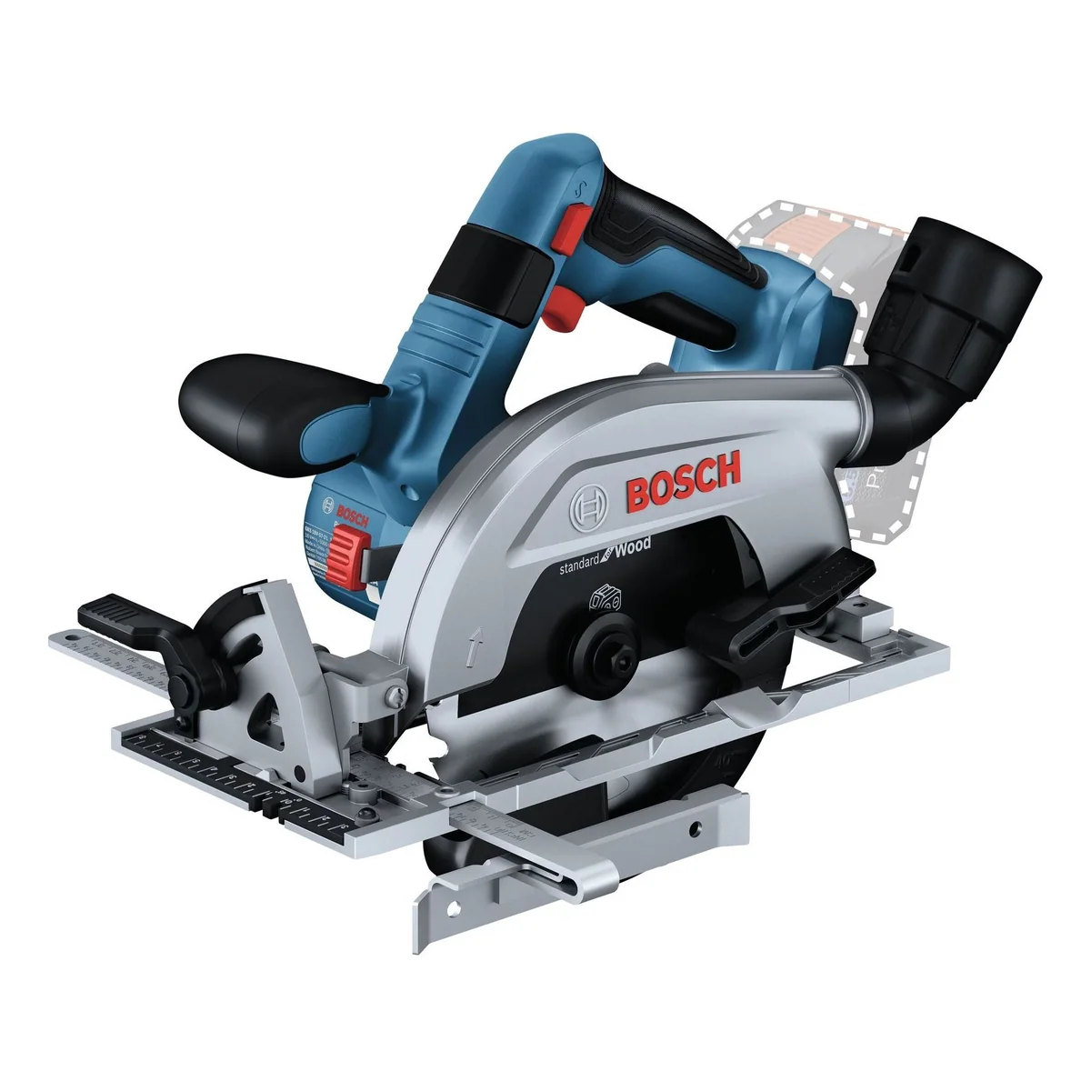 BOSCH GKS 18V-57-2 L Akku-Handkreissäge, präzise Schnitte, kabellos, leicht