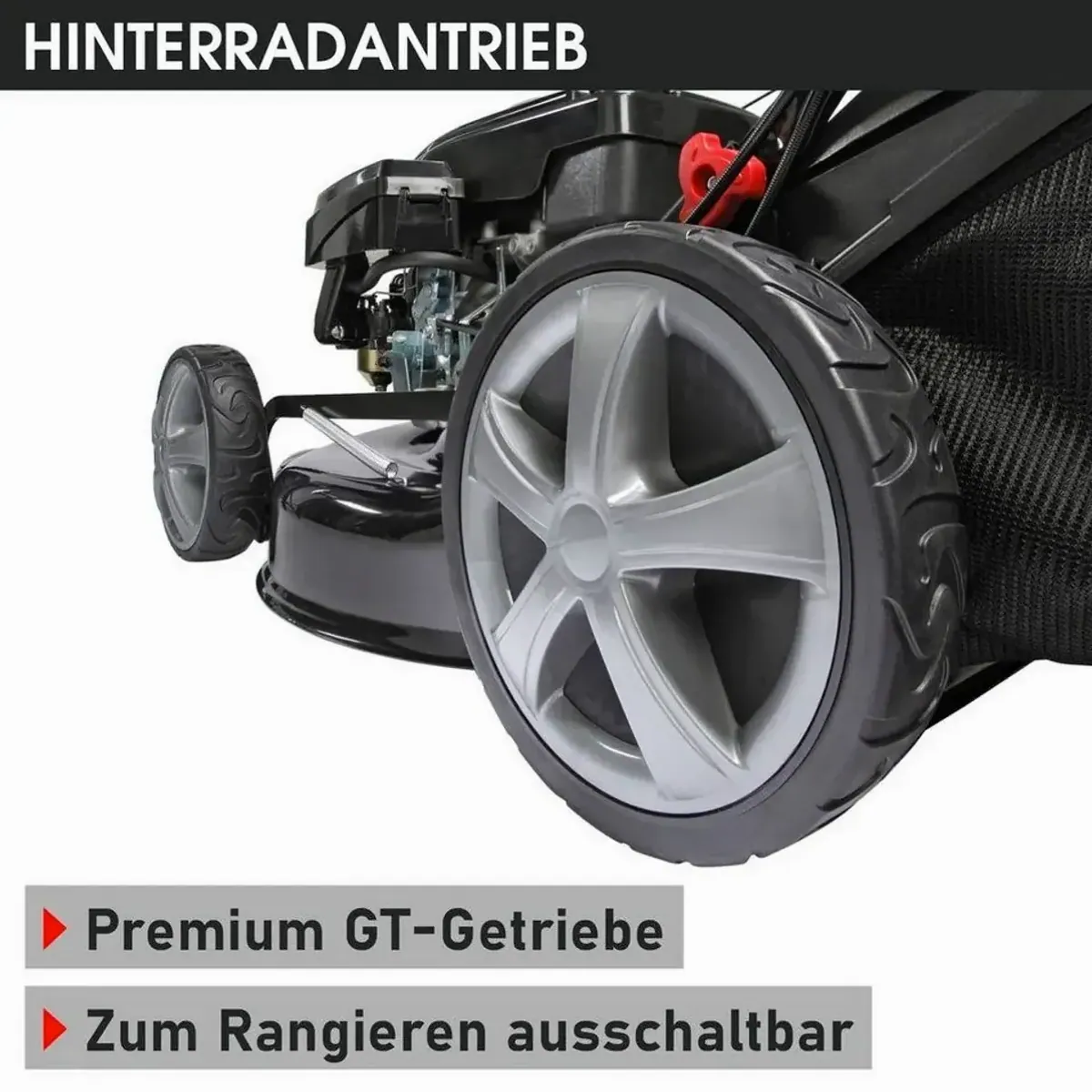 BRAST Benzinrasenmäher, 5,2kW, 48cm Schnittbreite, TÜV geprüft 5