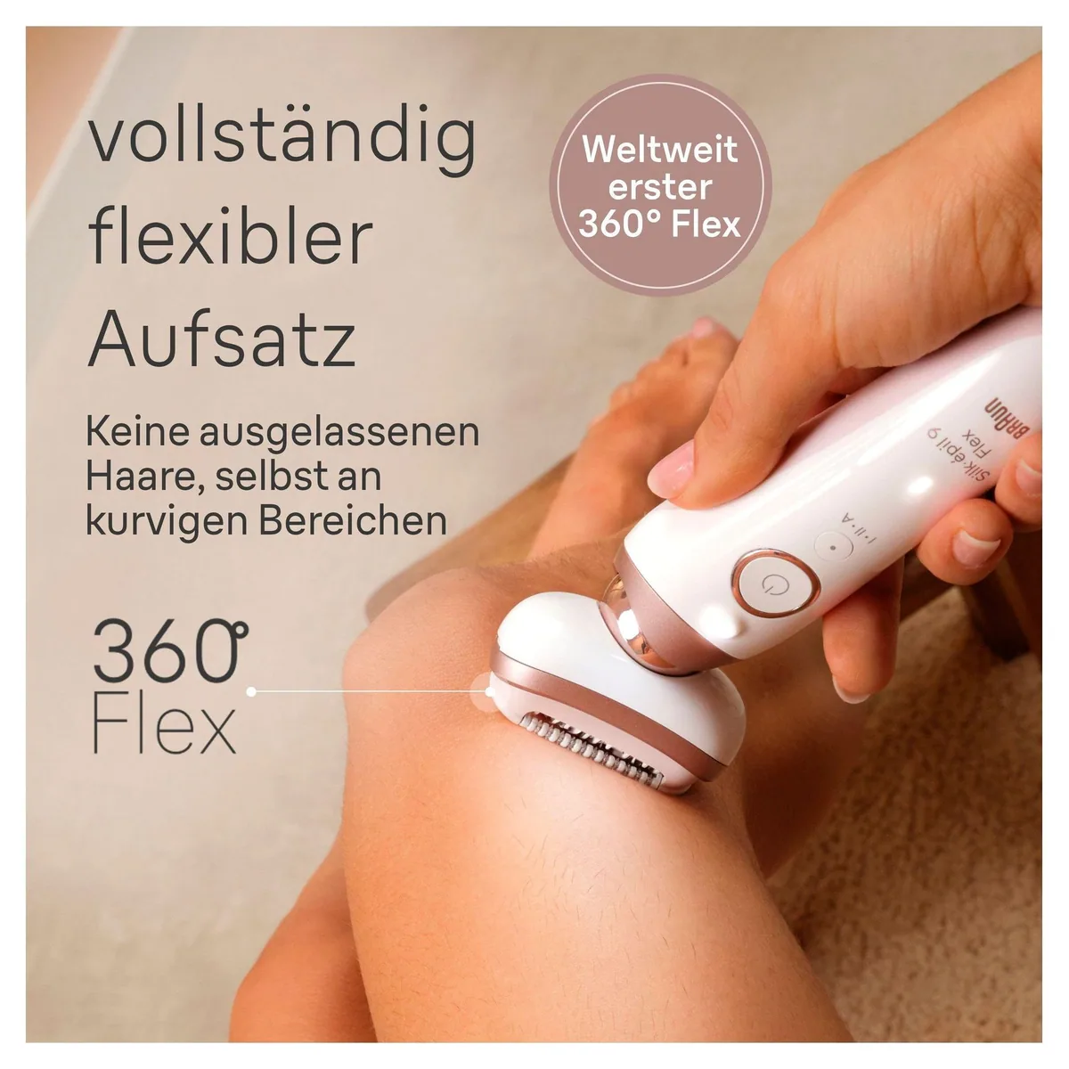 Braun Silk-épil 9 Flex 9 3D, flexible Anwendung, präzise Haarentfernung, kabellos — 40 MicroGrip-Pinzetten 4