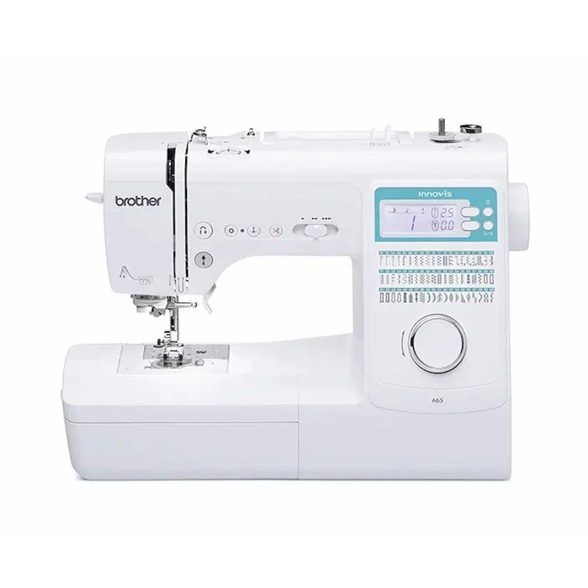 Brother Innov-is A65 Nähmaschine, 60 Programme, automatischer Nadeleinfädler, intuitive Bedienung