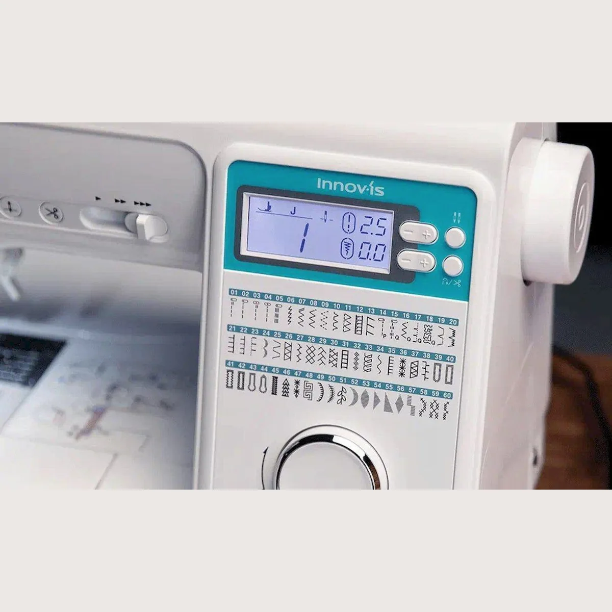 Brother Innov-is A65 Nähmaschine, 60 Programme, automatischer Nadeleinfädler, intuitive Bedienung 3