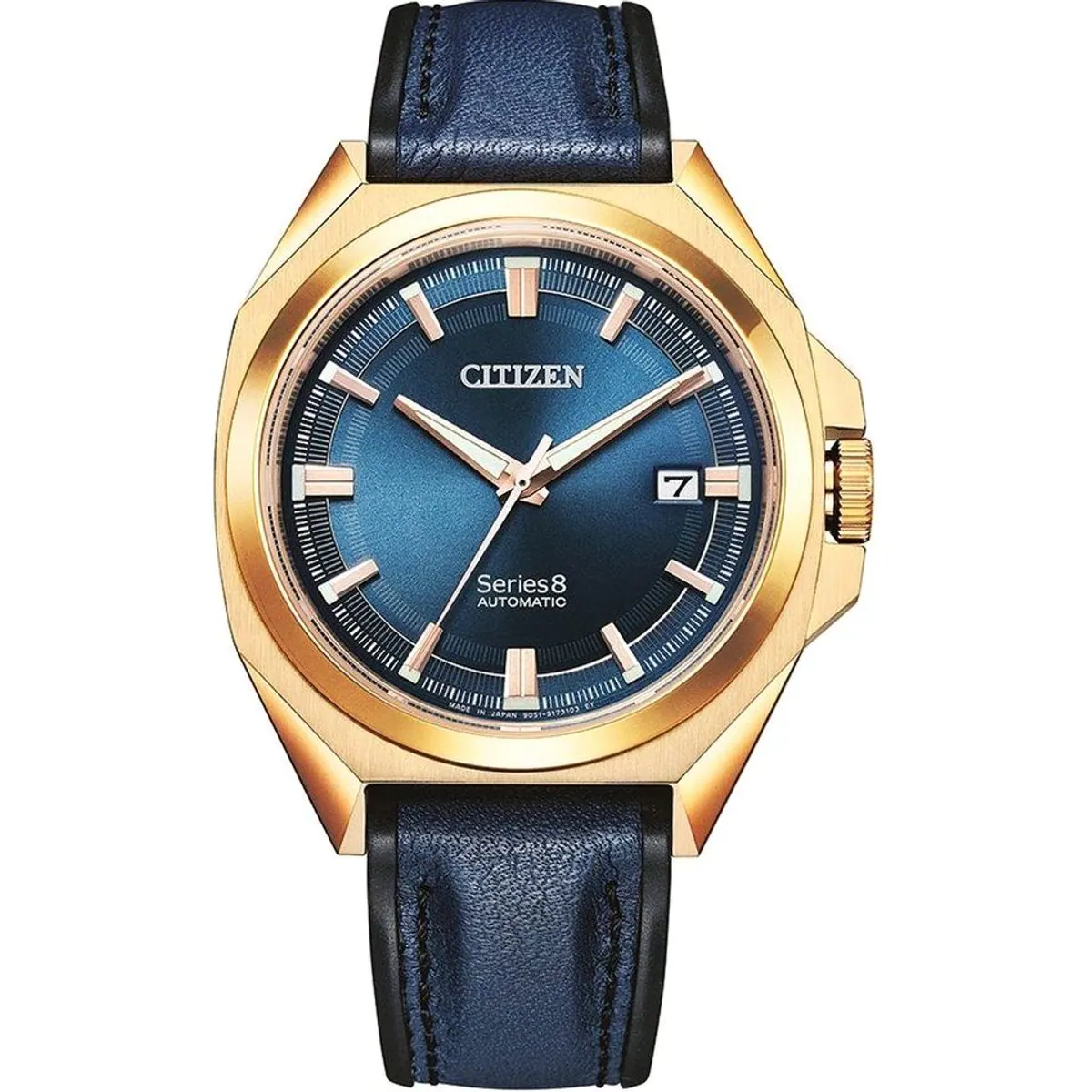 Citizen NB6012-18L Series 8 Automatik Herrenuhr, 10 ATM wasserdicht, Saphirglas