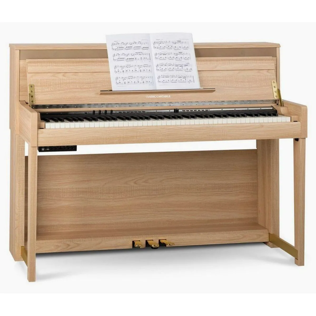Classic Cantabile UP-1 Digitalpiano, 88 gewichtete Tasten, Twinova-Funktion — 40 Sounds, Multisampling, Druckpunktsimulation 3