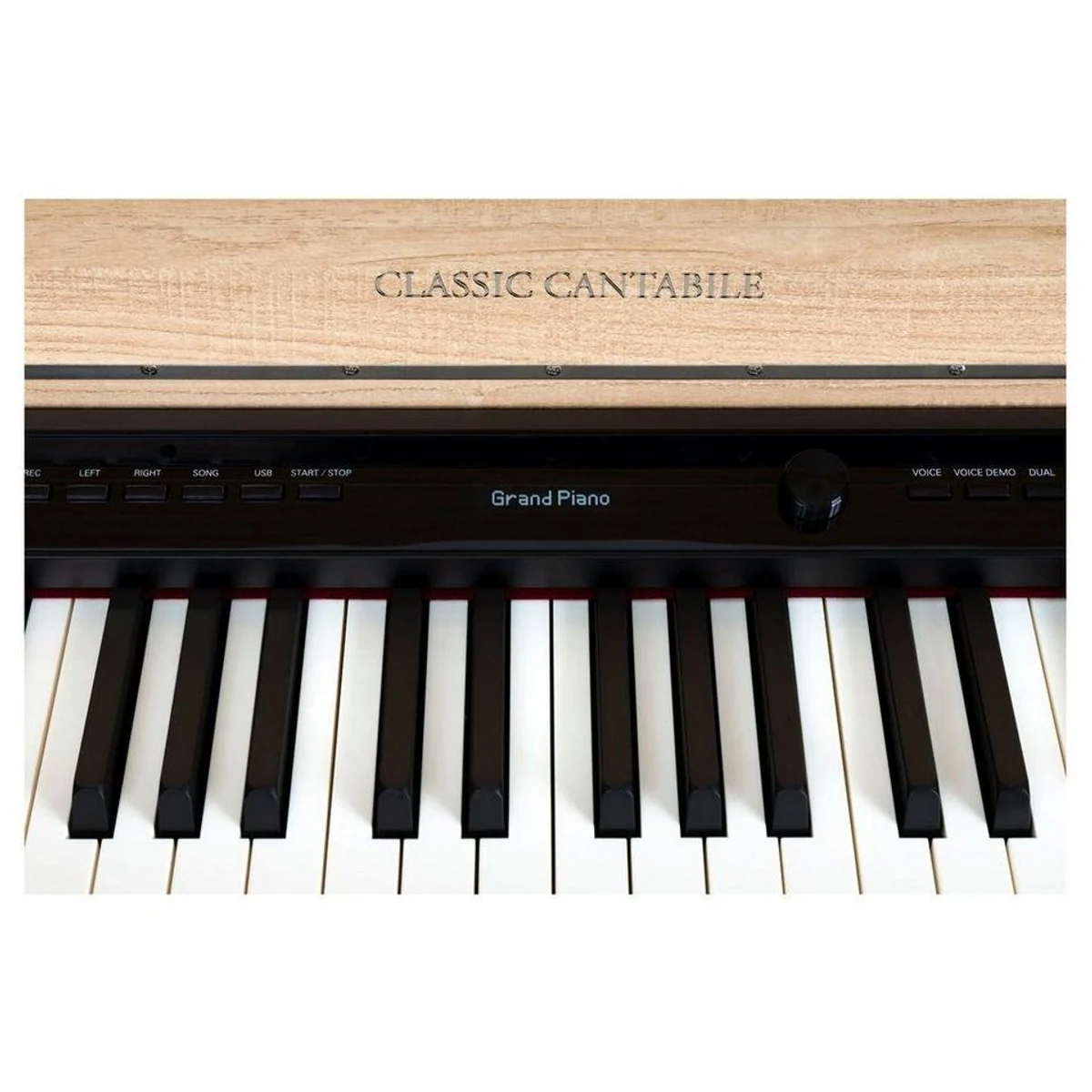 Classic Cantabile UP-1 Digitalpiano, 88 gewichtete Tasten, Twinova-Funktion — 40 Sounds, Multisampling, Druckpunktsimulation 5