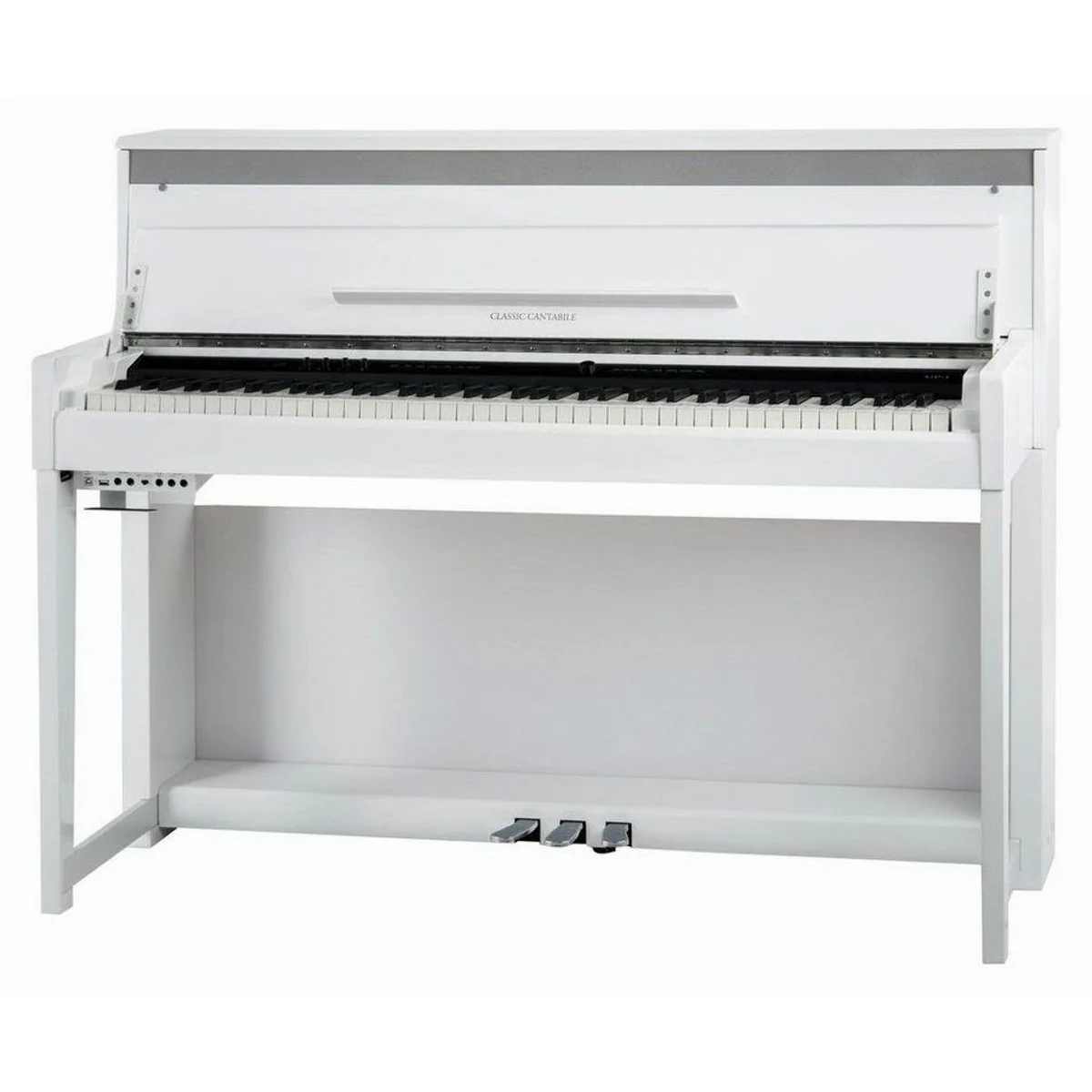 Classic Cantabile UP-1 WH Digitalpiano, 88 gewichtete Tasten, 40 Sounds — Twinova-Funktion, Multisampling, Druckpunktsimulation