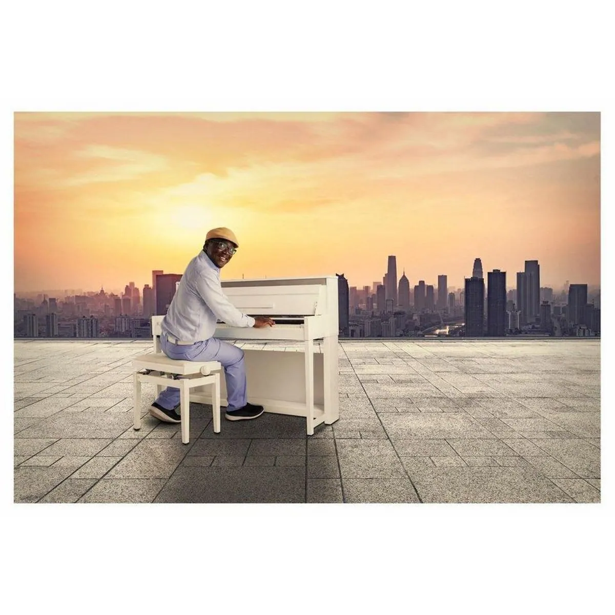 Classic Cantabile UP-1 WH Digitalpiano, 88 gewichtete Tasten, 40 Sounds — Twinova-Funktion, Multisampling, Druckpunktsimulation 2
