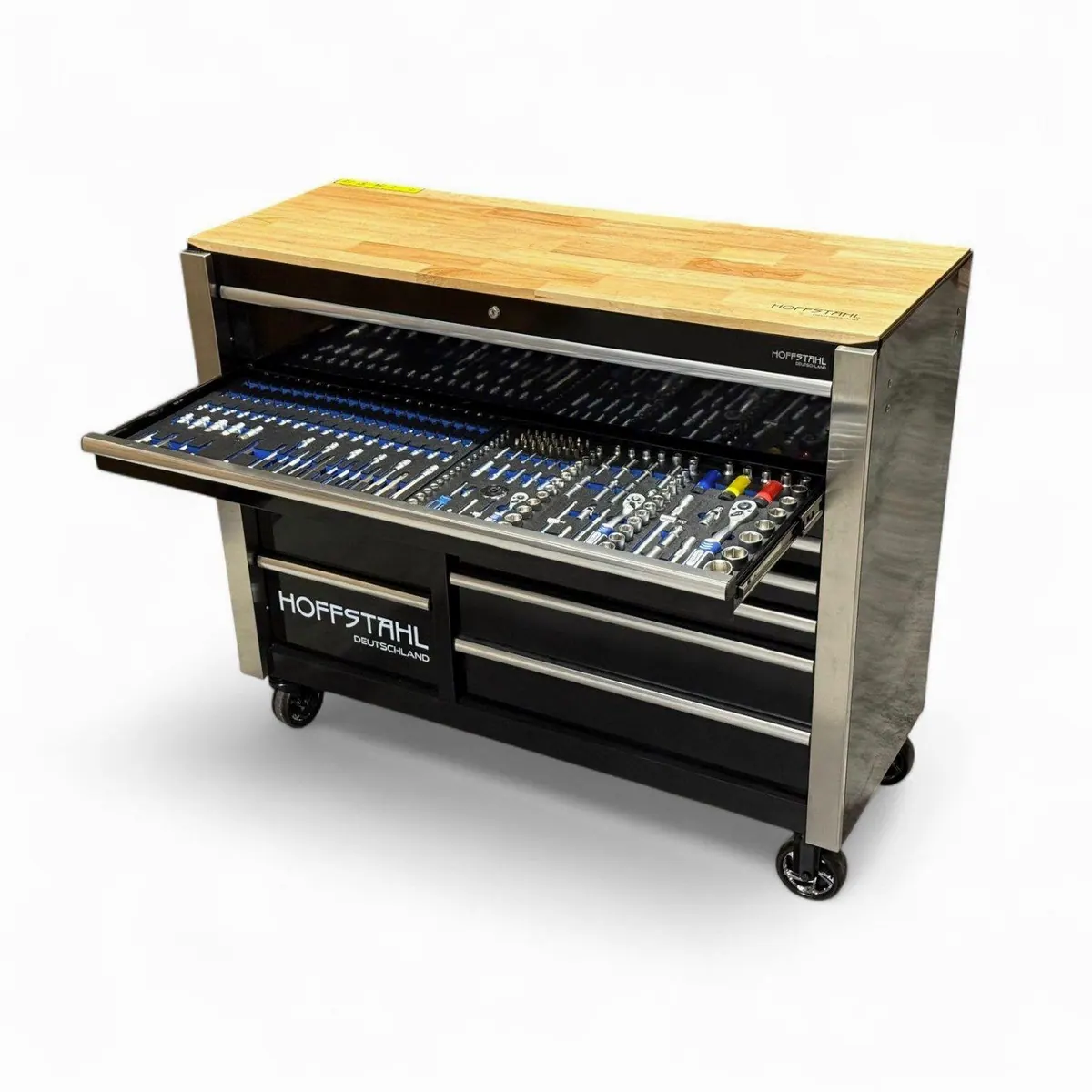 Daewoo Power Products Werkzeugwagen, 387-tlg. Werkzeugset, robust und mobil
