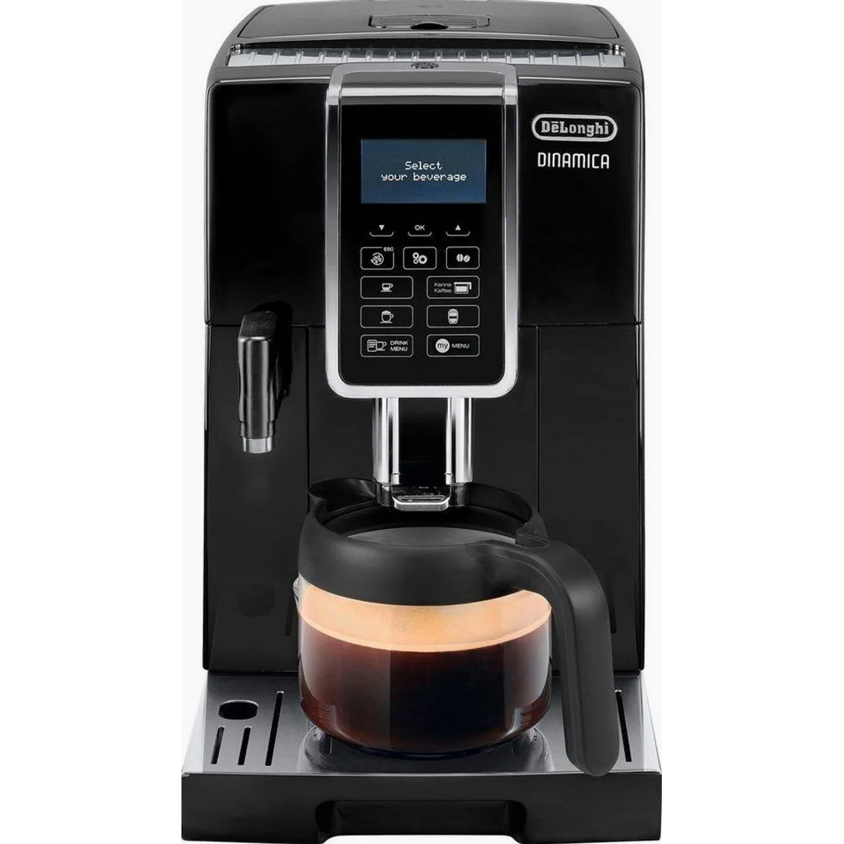 De'Longhi Kaffeevollautomat Dinamica ECAM356.57.B, 14 Getränke, Kannen-Funktion, Kegelmahlwerk 2