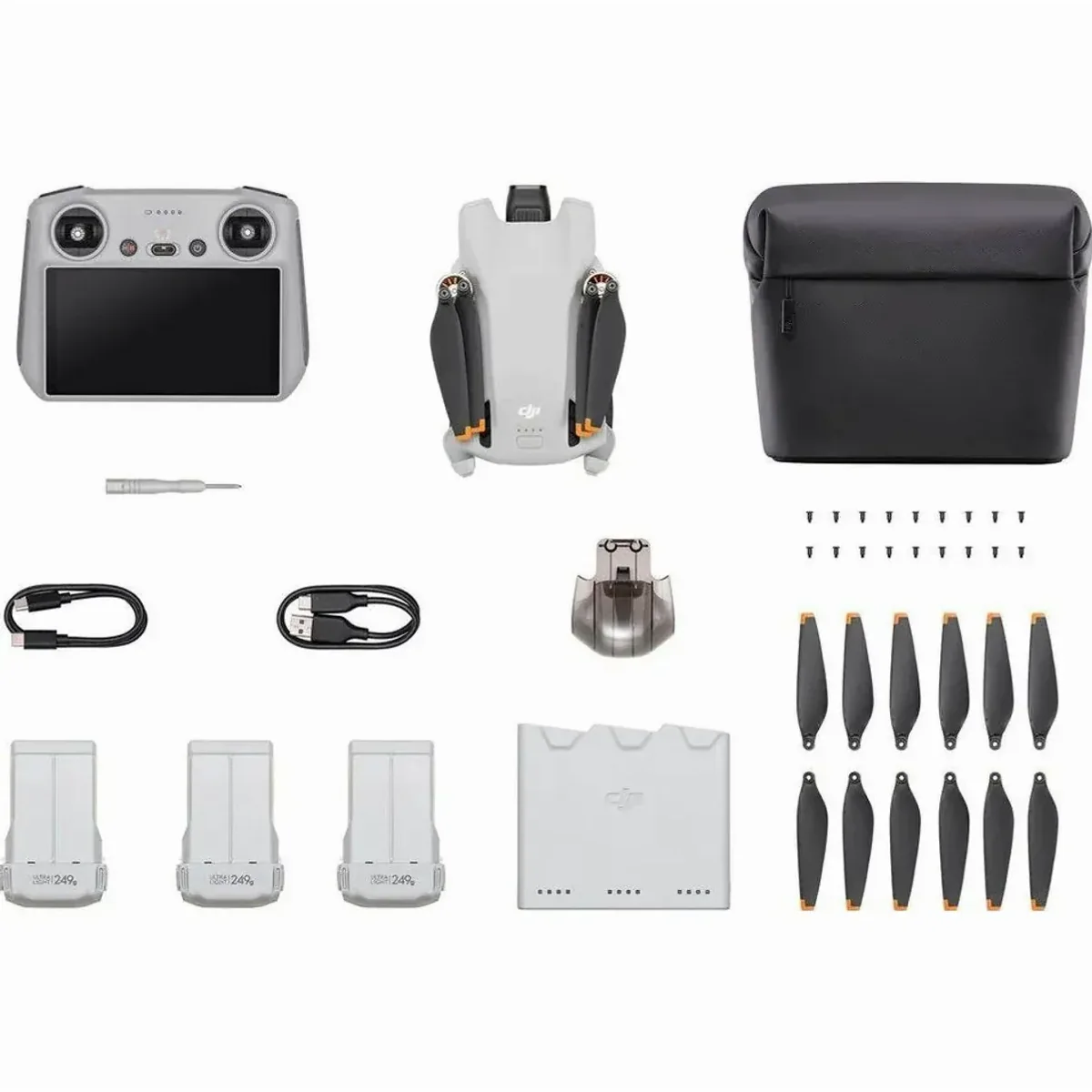 DJI Mini 3 Drohne, 4K HDR-Videoqualität, bis zu 38 Minuten Flugzeit