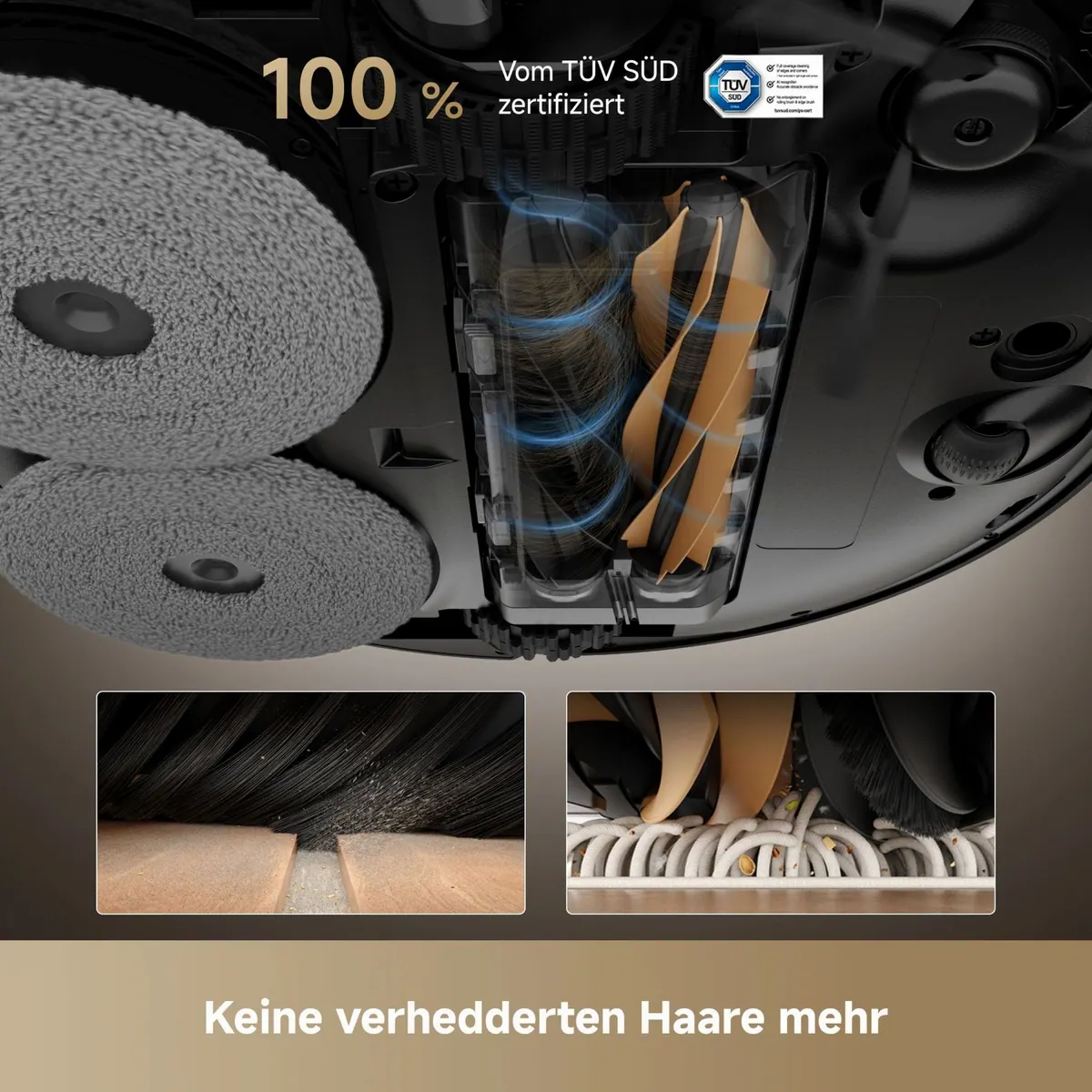 Dreame X50 Master Saugroboter, 20.000 Pa Saugkraft, kompakte Basisstation 5