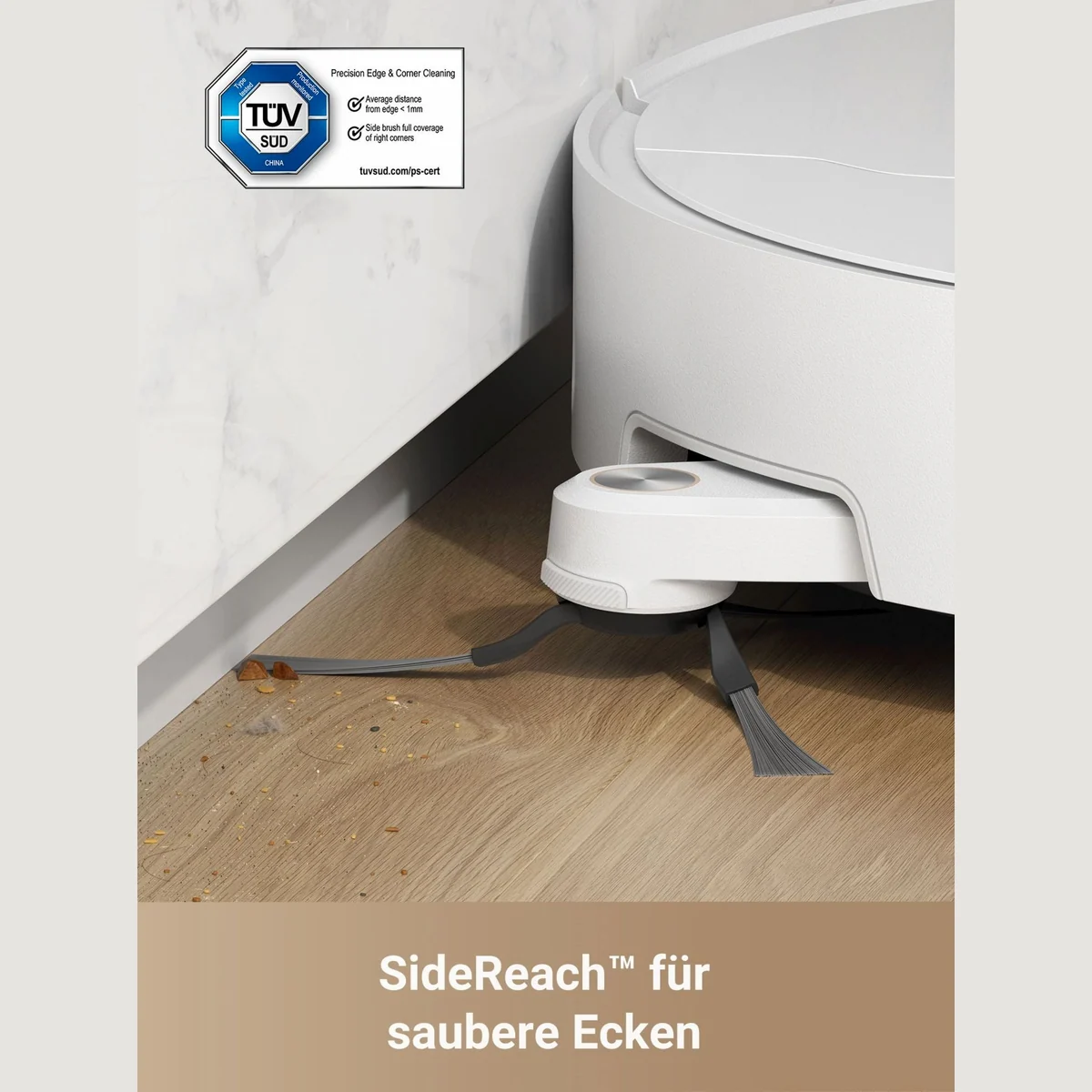 Dreame L40 Ultra Saugroboter, 11.000 Pa Saugleistung, Wischfunktion, automatische Wartung 4