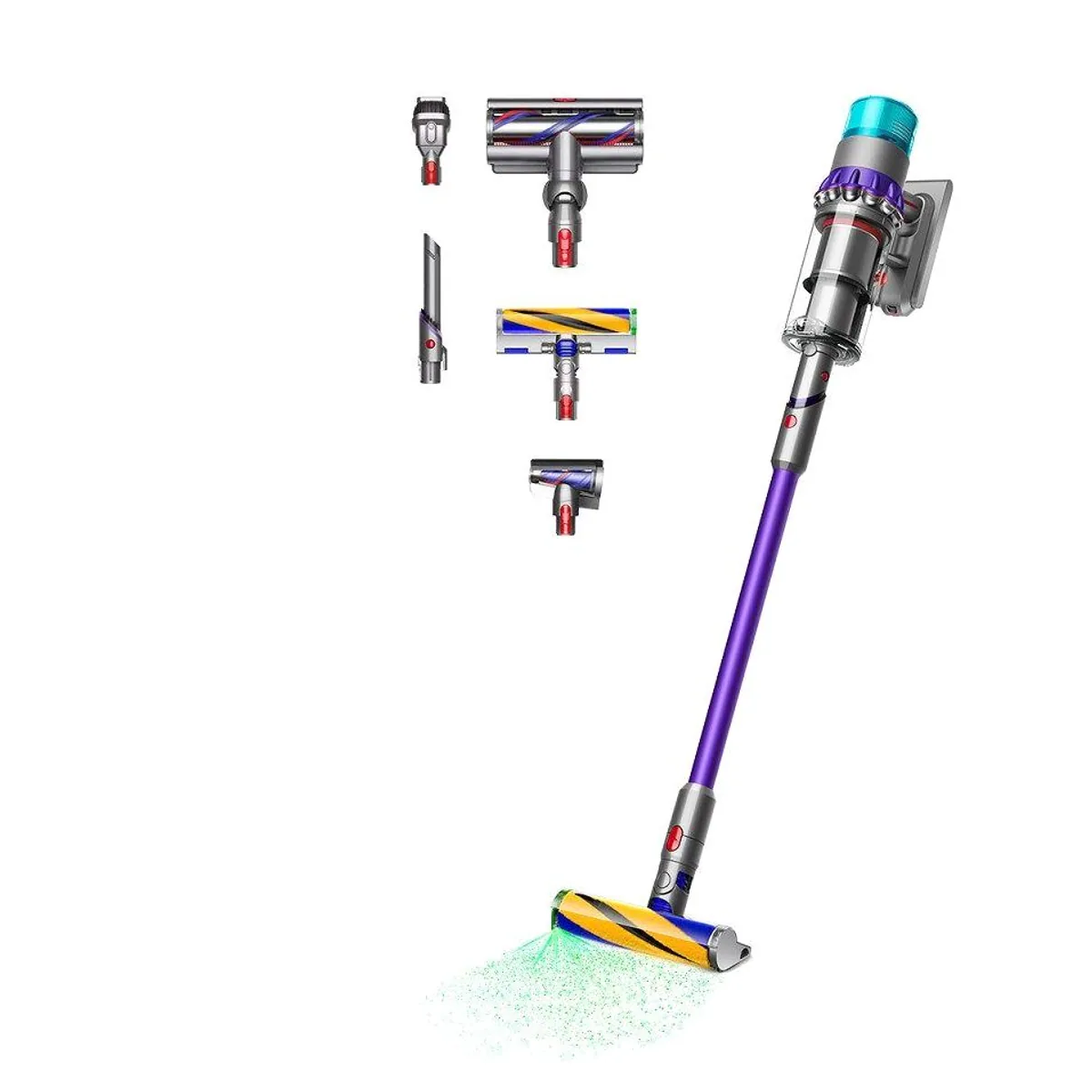 DYSON Gen5detect Absolute, 70 min Laufzeit, HEPA-Filter, Stauberkennungssensor
