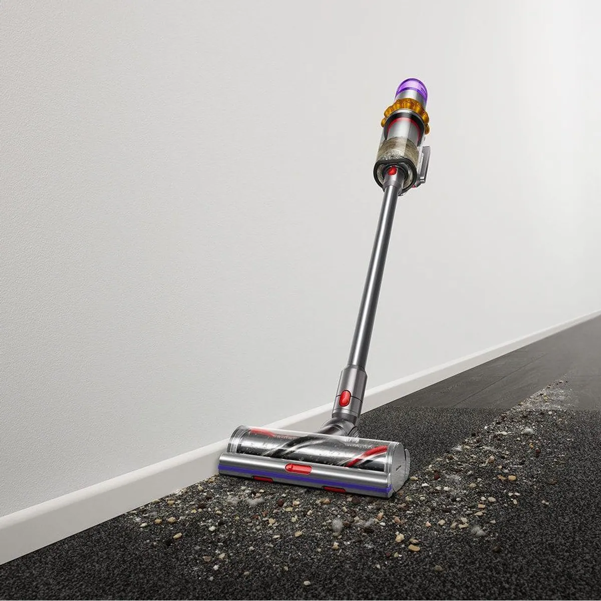 DYSON V15 Detect Absolute, hohe Saugkraft, intelligente Stauberkennung, lange Akkulaufzeit 3