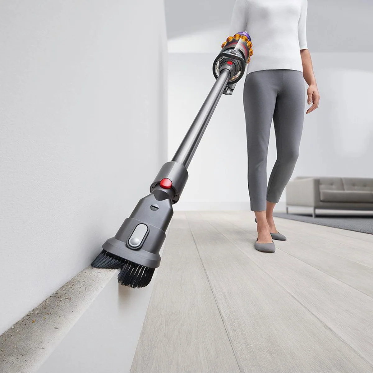 DYSON V15 Detect Absolute, hohe Saugkraft, intelligente Stauberkennung, lange Akkulaufzeit 5