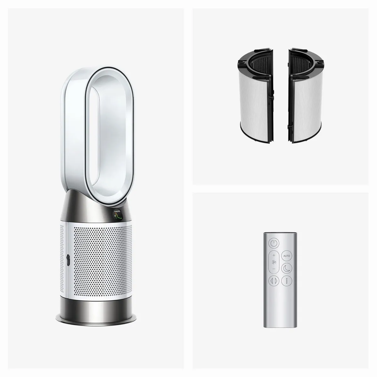 DYSON Purifier Hot+Cool HP1, Luftreiniger & Heizlüfter, app-gesteuert 2
