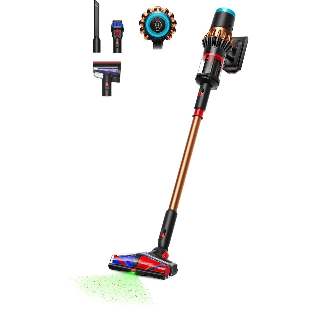 DYSON V16 Piston Animal, Akku-Hand- und Stielstaubsauger, bis zu 70 Minuten Laufzeit, Haarentwirrungstechnologie