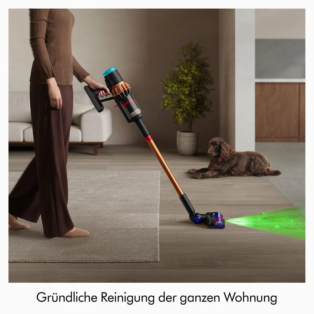 DYSON V16 Piston Animal, Akku-Hand- und Stielstaubsauger, bis zu 70 Minuten Laufzeit, Haarentwirrungstechnologie 2