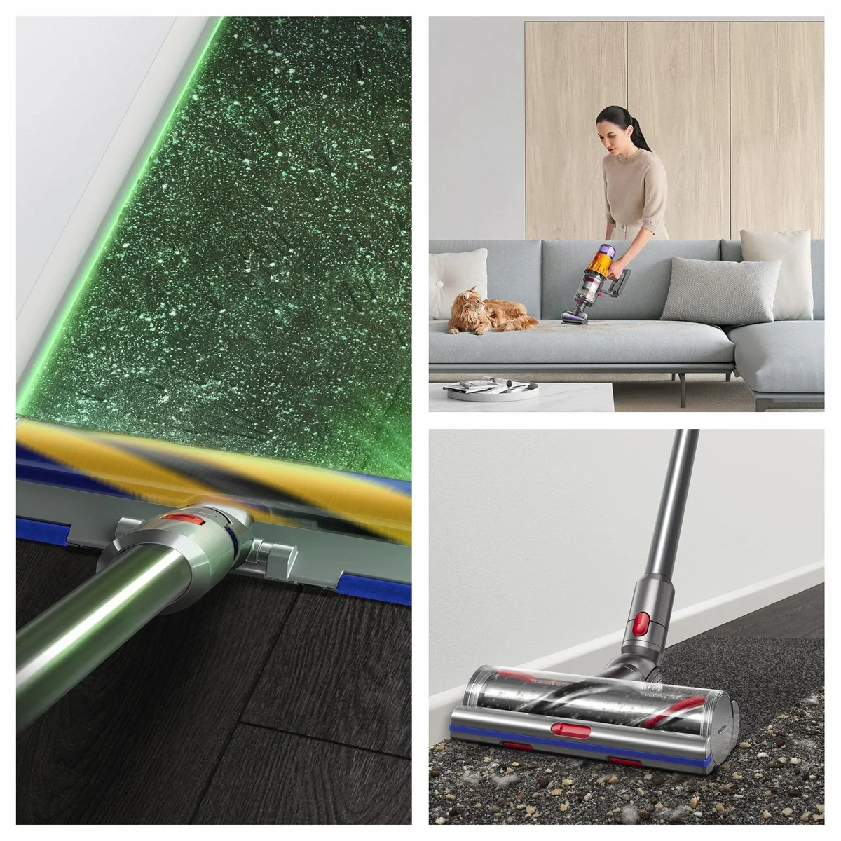 Dyson V12 Detect Slim Absolute, Laser-Staubsauger, Motorbar Elektrobürste, 545 W 3